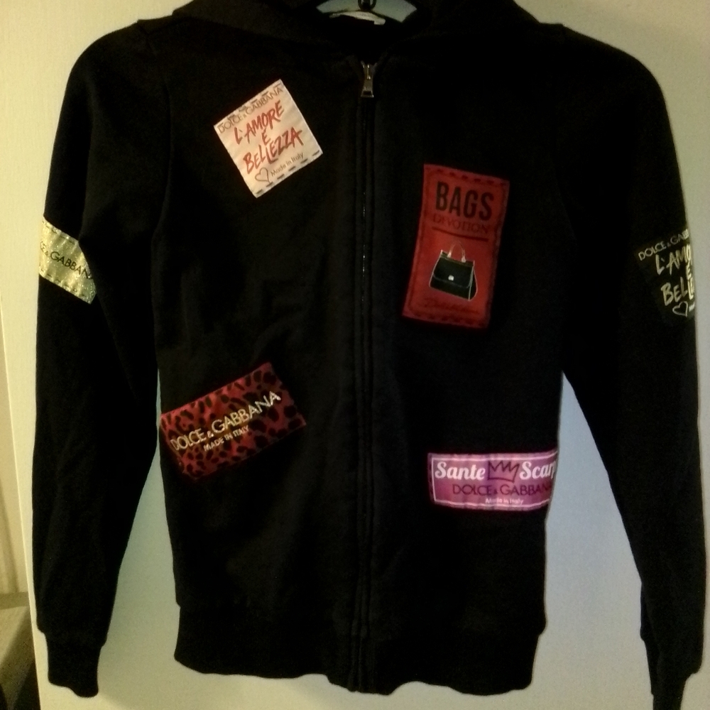 Dolce & Gabbana girls fleece Jacket